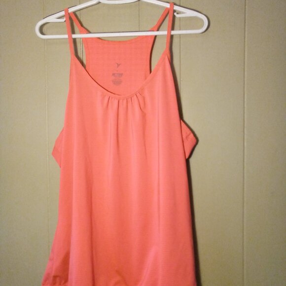 Active by Old Navy Tank Top Women XL Racer Back Athletic Workout Pink - Picture 2 of 15